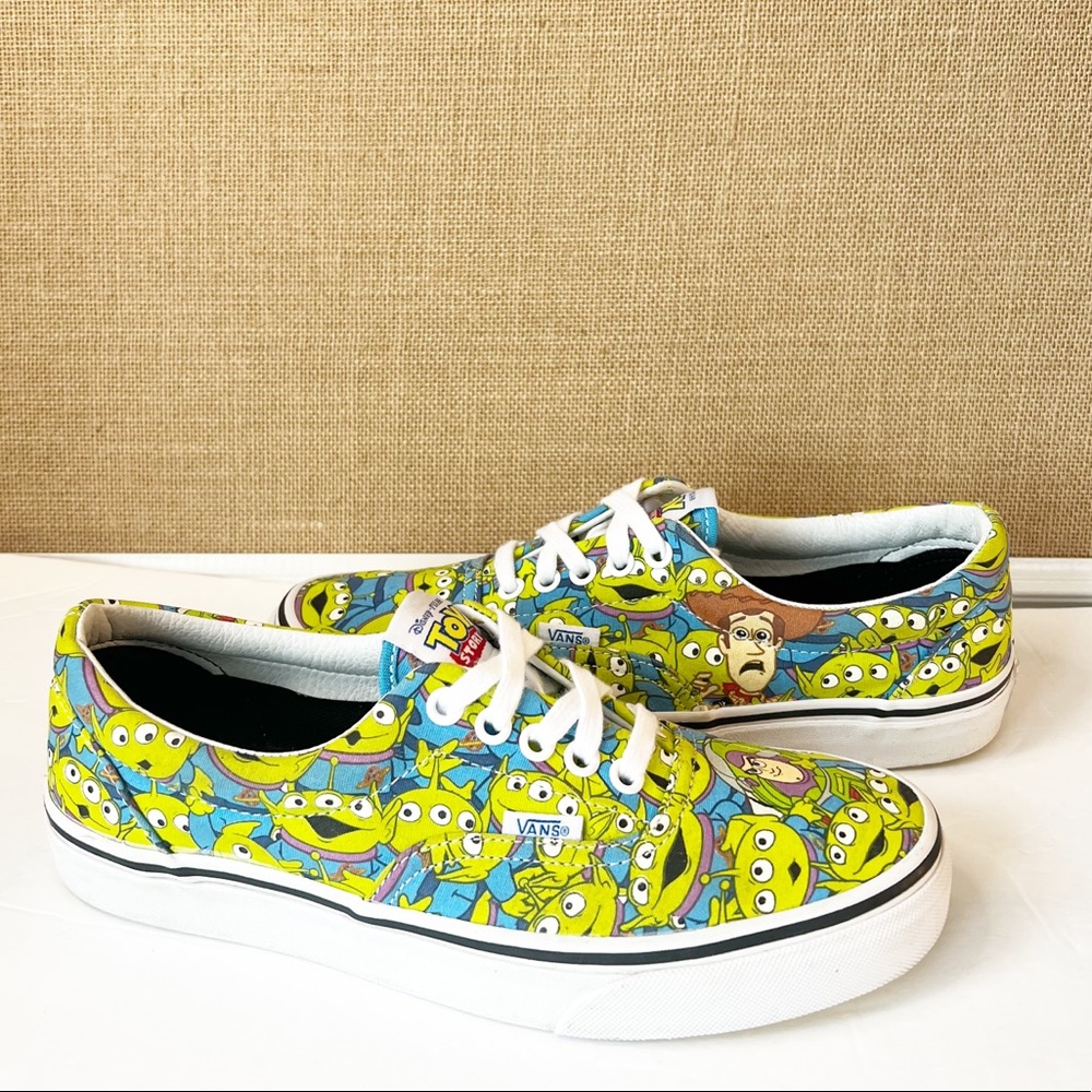 Disney Toy Story Era Vans With Aliens Size 8.5 Women’s, 7 Mens